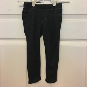 Levi's knit leggings- black- size 3t