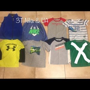 Boys Nike & Under Armour lot