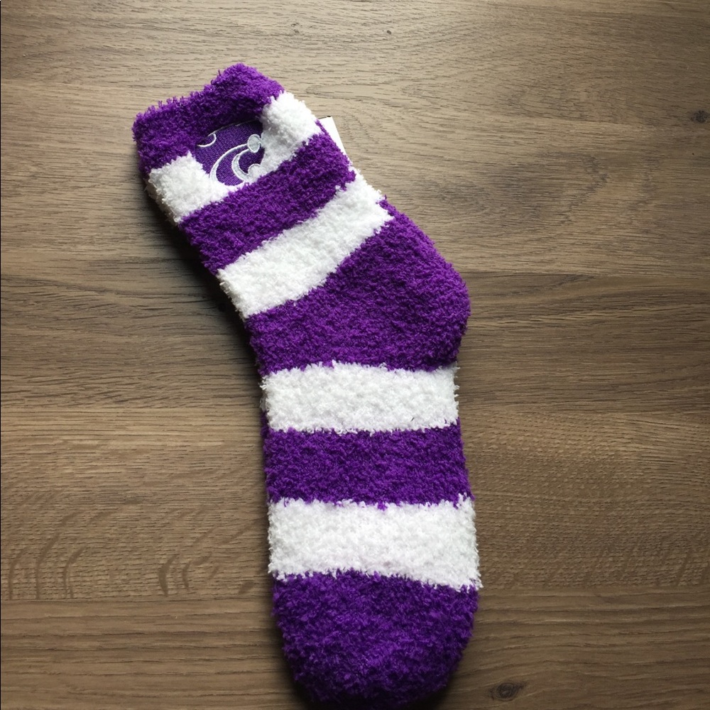 KSU Fuzzy Socks