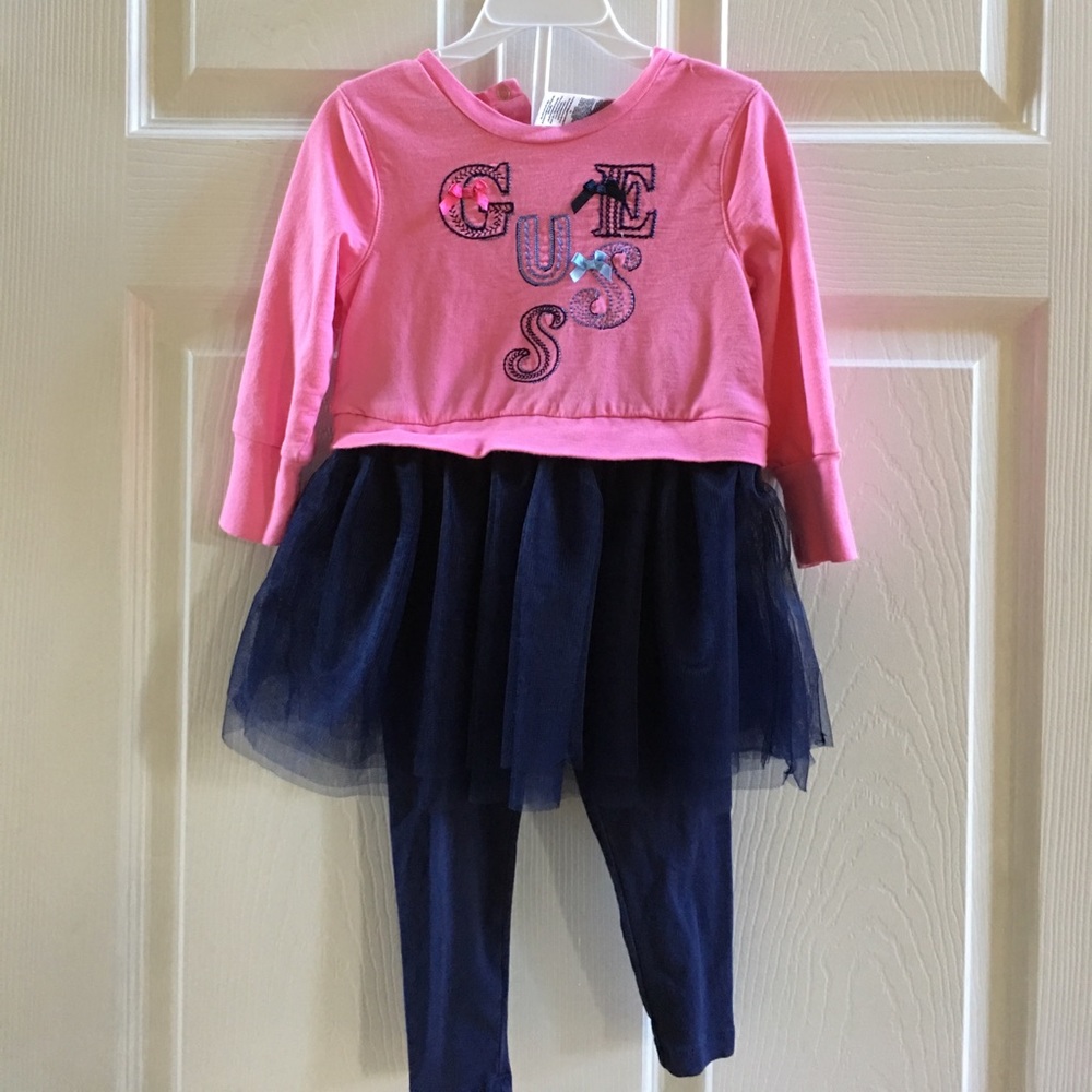 24 month girls guess outfit