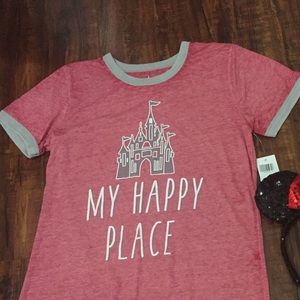 Disney "My Happy Place" Disneyland Shirt