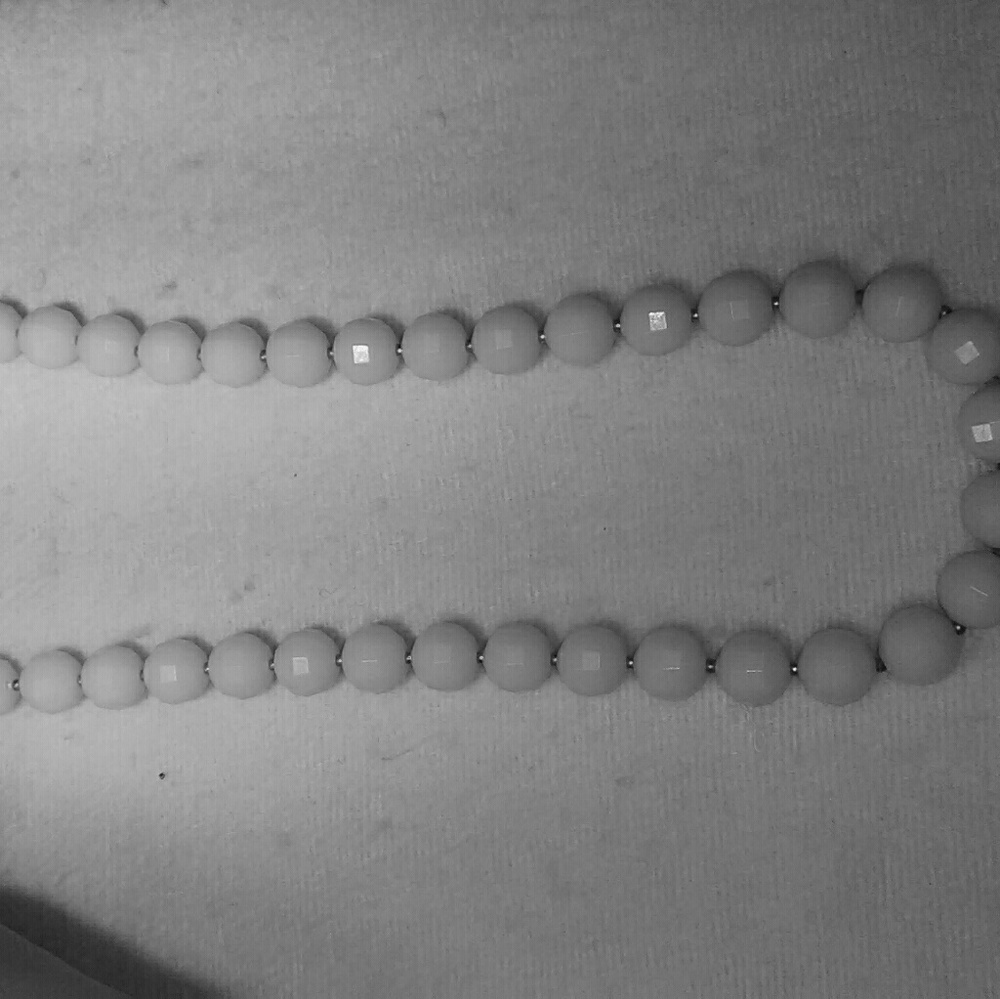 Long beaded necklace