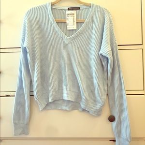 NWT brandy melville blue sweater. Accepting offers
