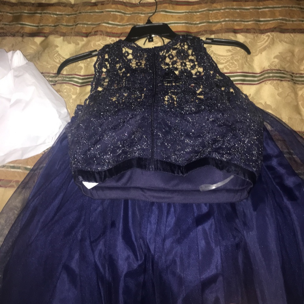 Navy homecoming Two Piece