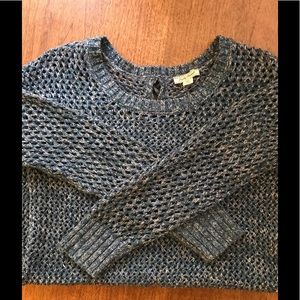 Lucky Brand knit sweater w/ back open detail XS