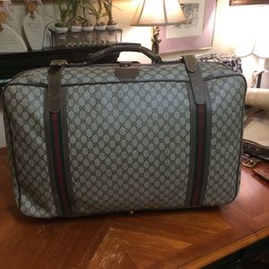 Authentic Vintage Gucci Suitcase
