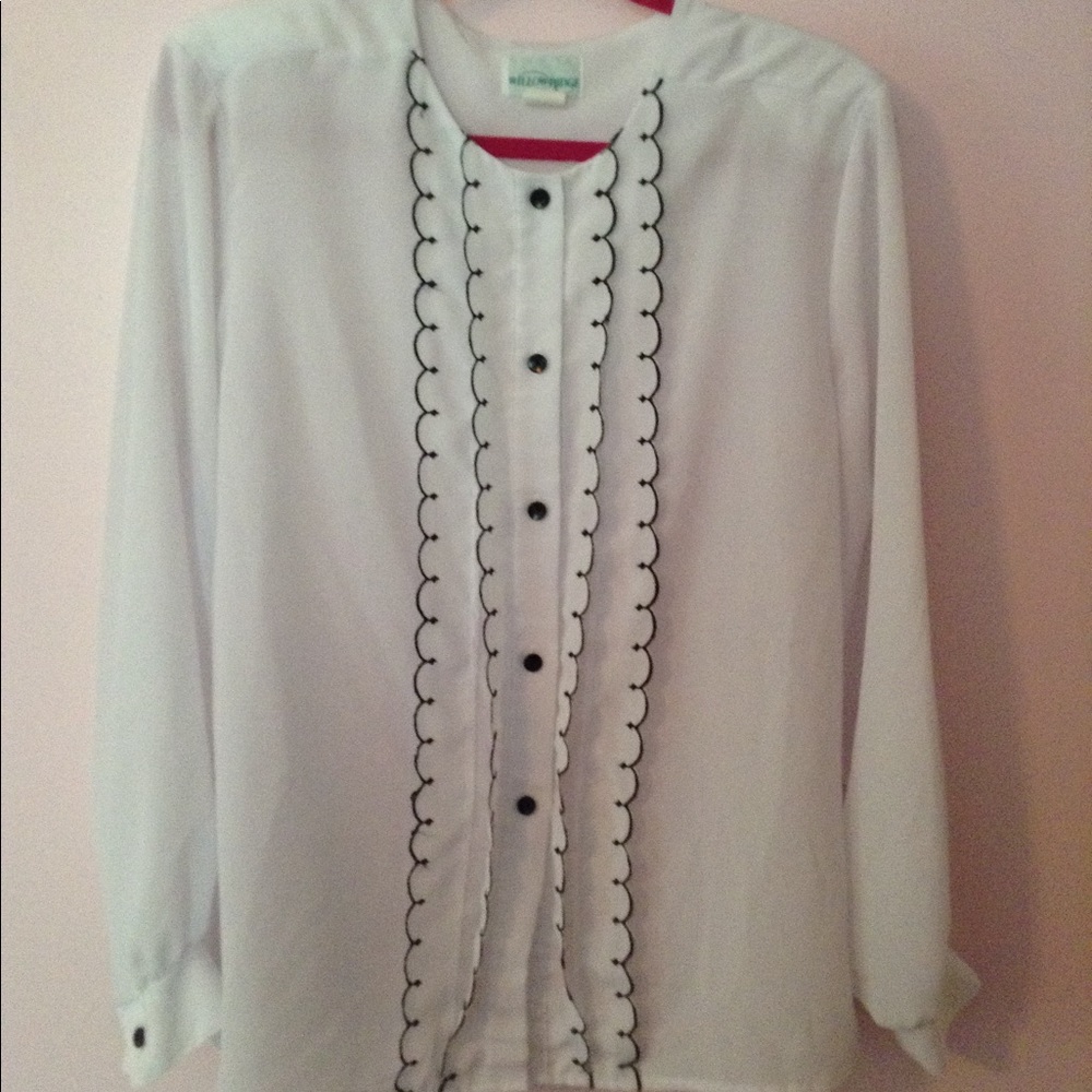 Vintage Willowridge button down top