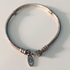 Pandora Silver Charm Bracelet with Lobster Clasp