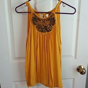 Apt. 9 Beaded Halter Blouse