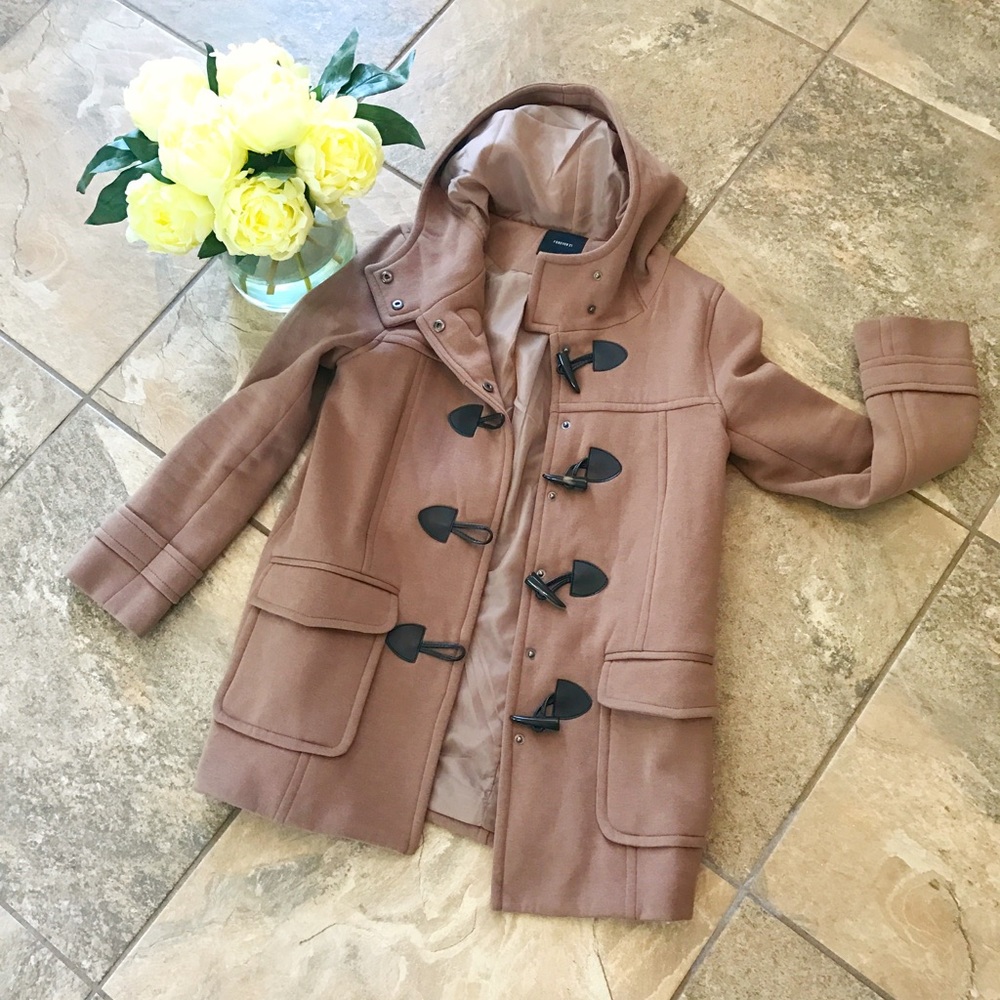 Tan Toggle Coat