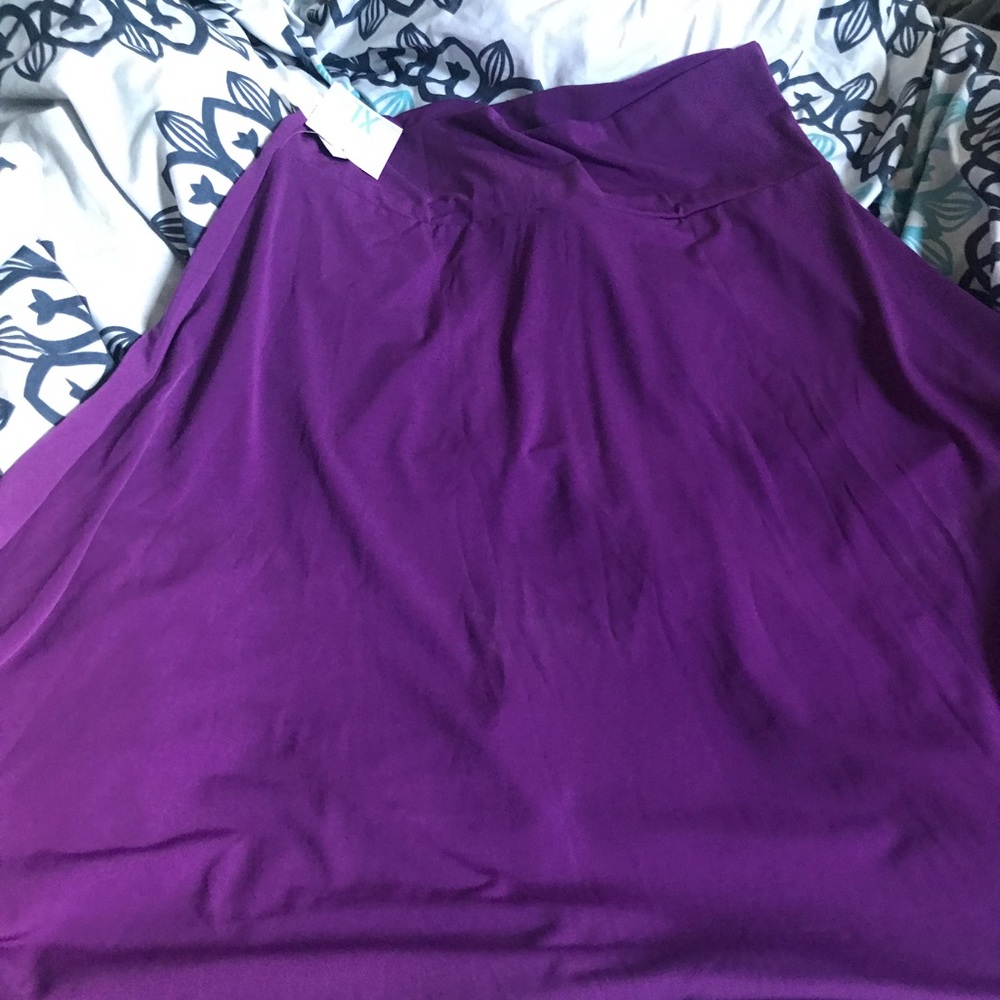 Solid purple azure.