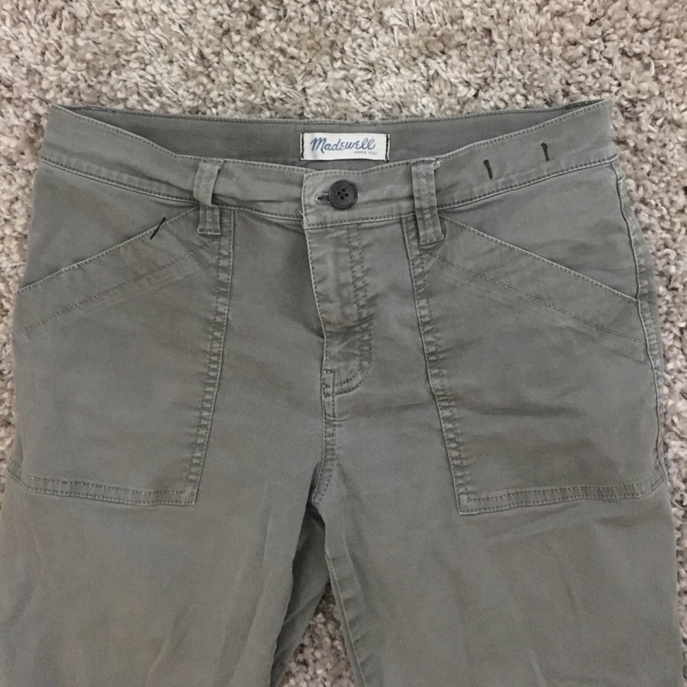 Madewell skinny fatigue jean