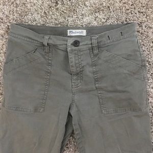 Madewell skinny fatigue jean