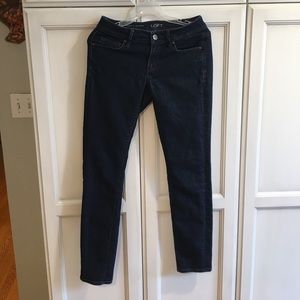 Loft dark skinny jeans