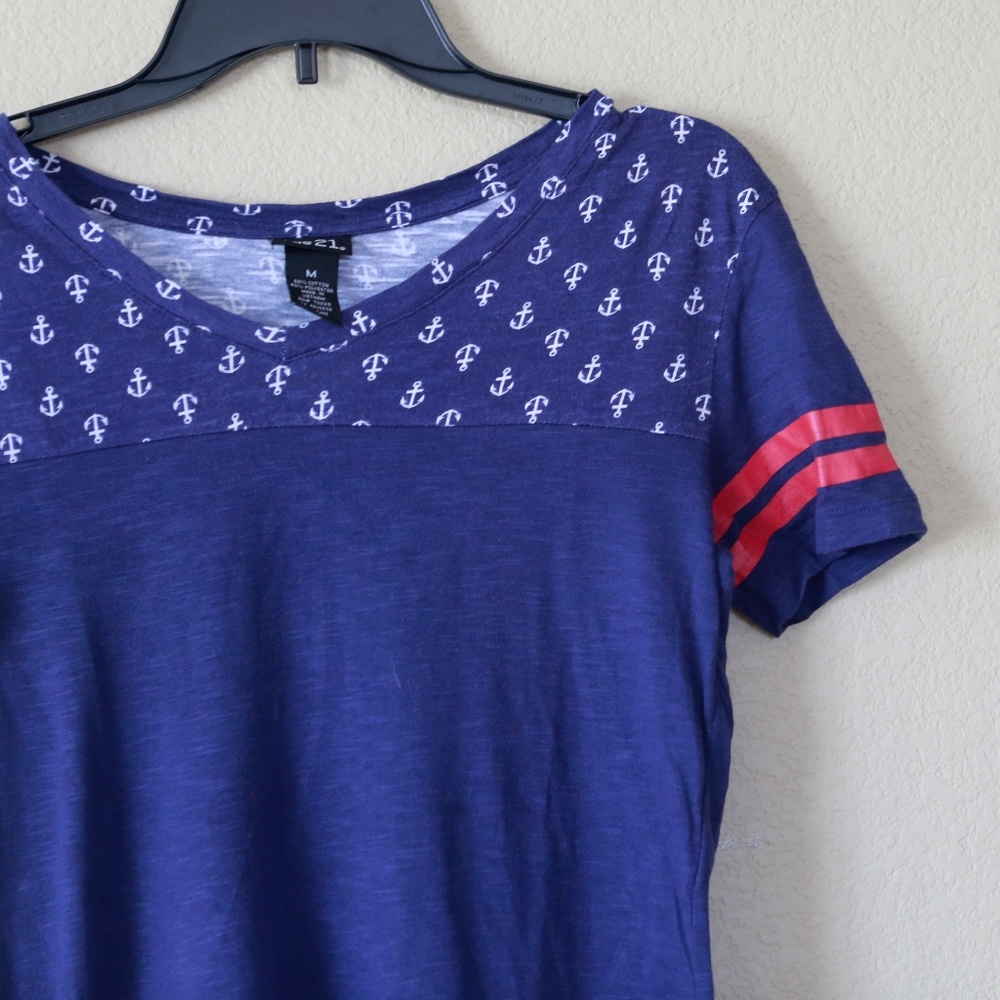 Blue Anchor T Shirt
