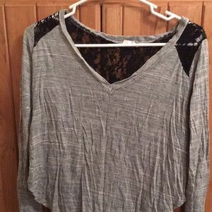 All lace back Shirt!