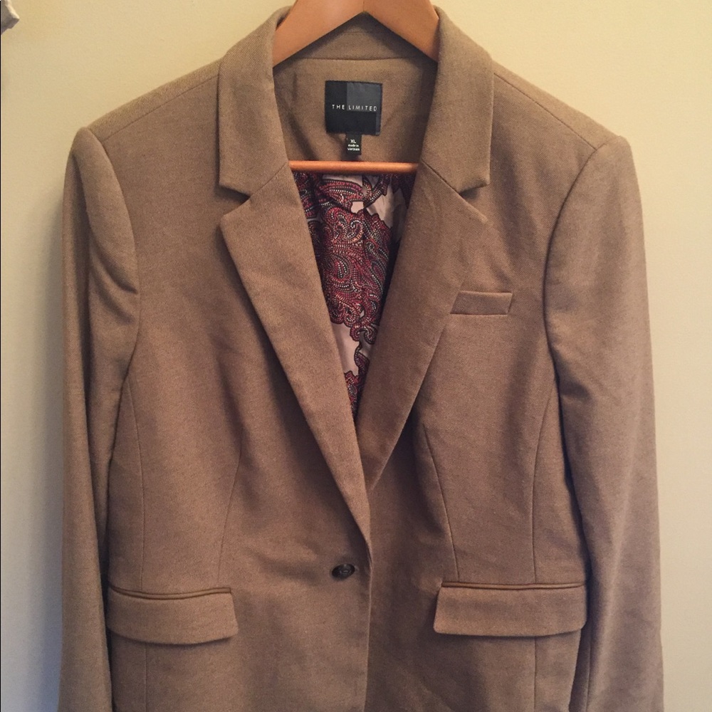 The Limited- camel color blazer