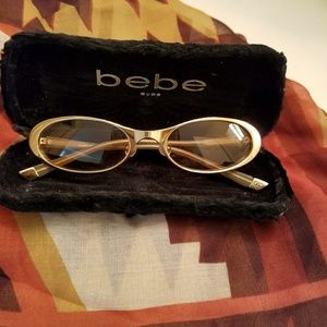 Bebe gold glasses