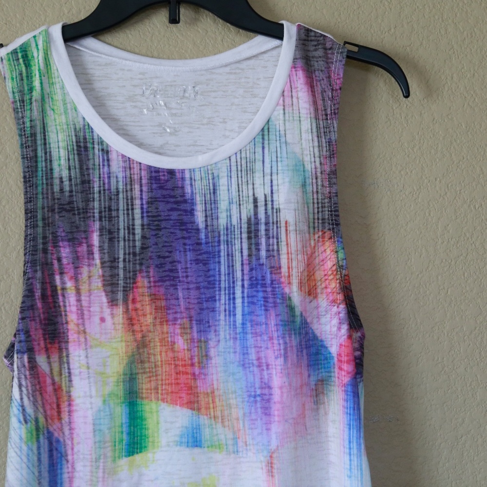 Multi Colored Muscle Tee