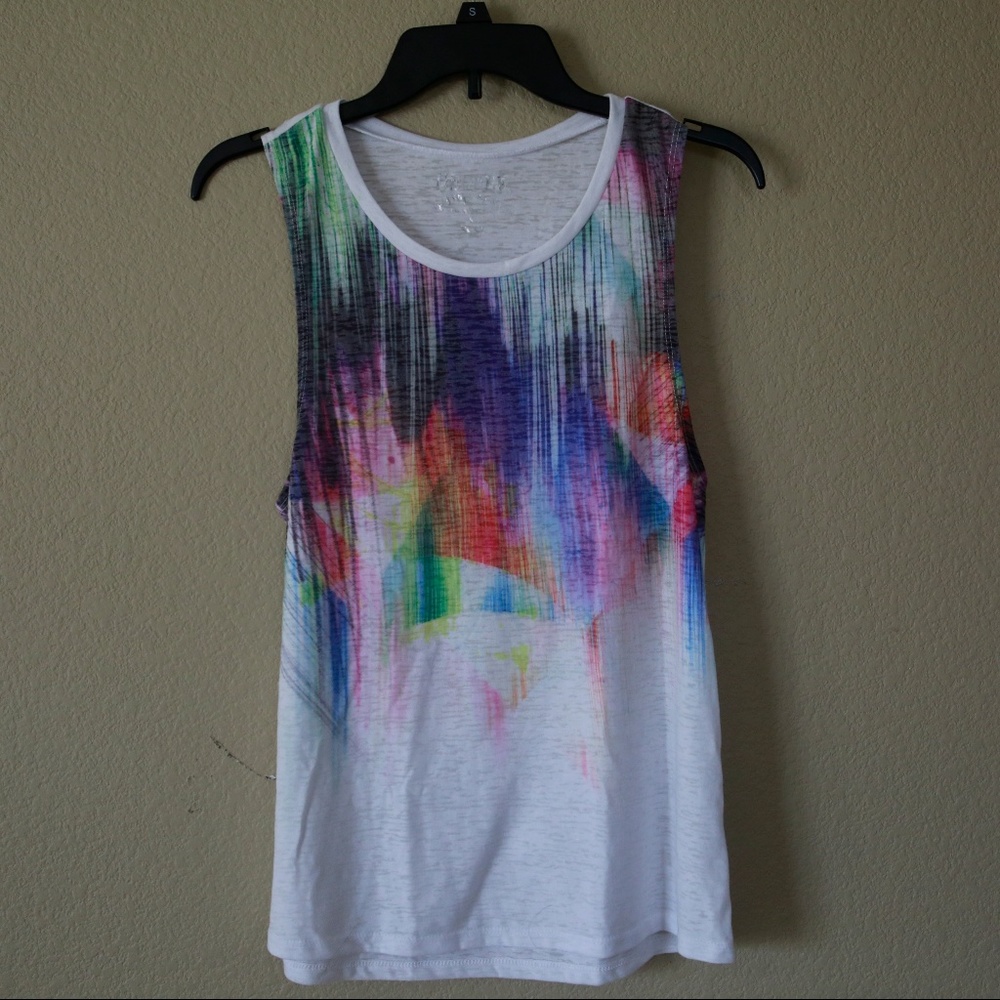 Multi Colored Muscle Tee - Picture 2 of 5