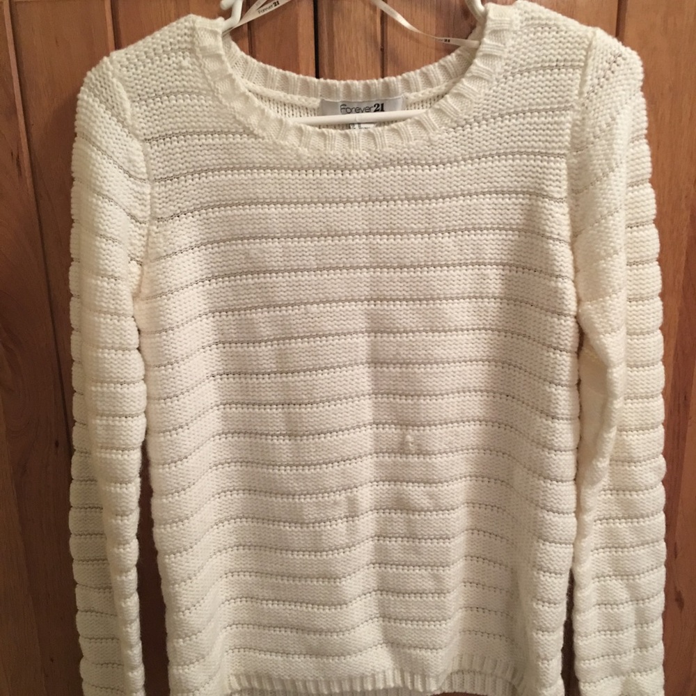 White sweater
