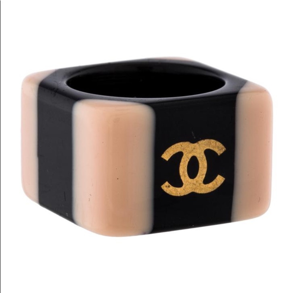 Chanel CC Resin Ring