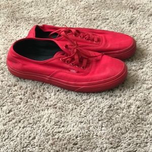 Red vans