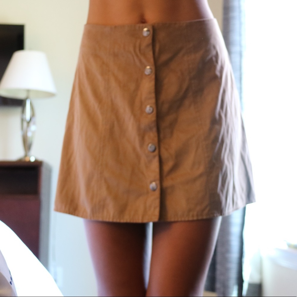 Tan skirt
