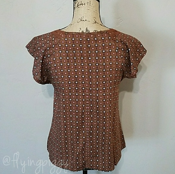 Boho Top With Crochet Lace Detail. - Picture 4 of 8