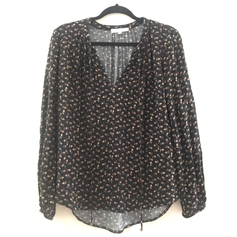 SOLD WAYF Long sleeve floral top