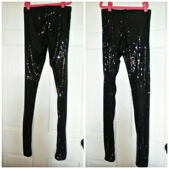 Sequin leggings - Picture 2 of 2