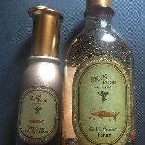 Skinfood Gold Caviar Tonic and Serum