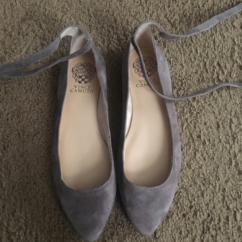 Vince Camuto lace up flats
