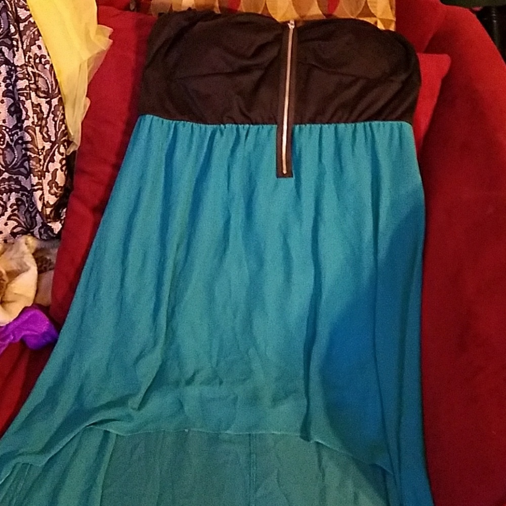 Strapless dress