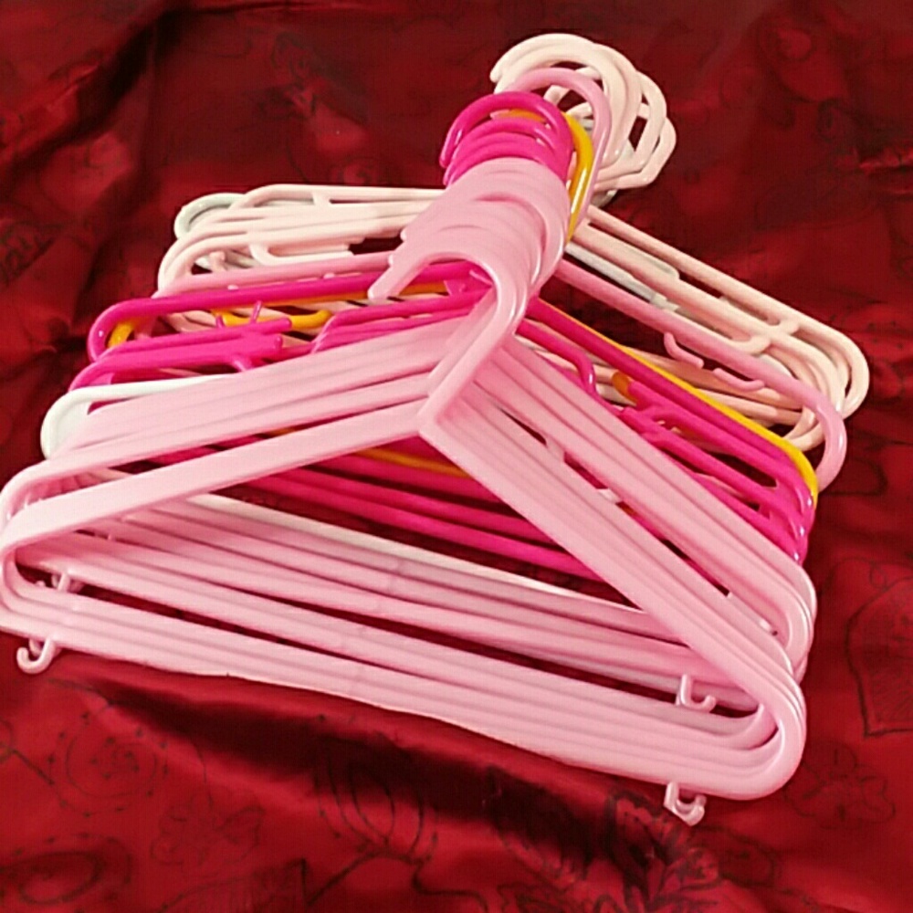 30 little girl hangers