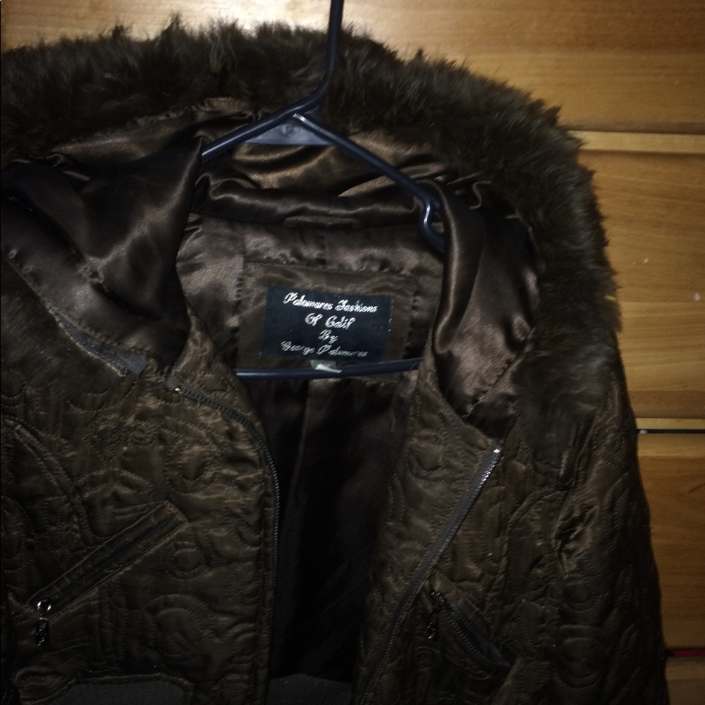 Beautiful chocolate brown jacket