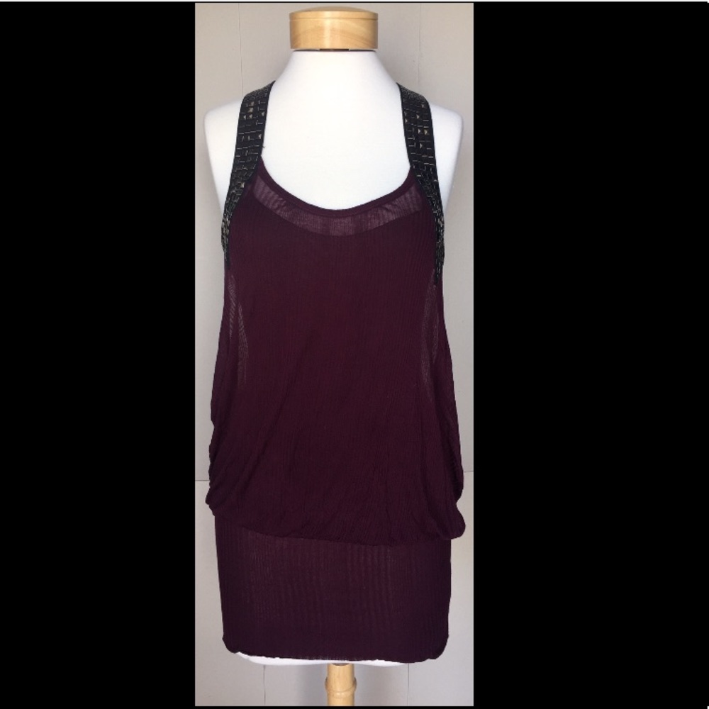 Edgy Free People Studded Tank/Dress