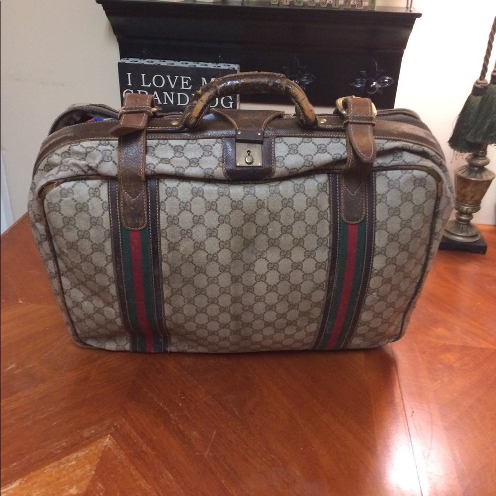 Authentic Gucci Luggage