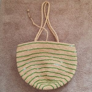 J. Crew Straw Market Tote