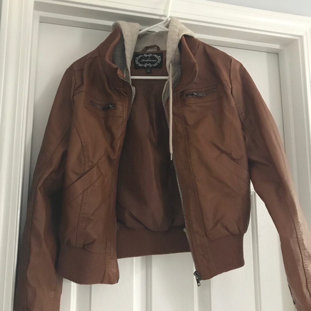 Leather jacket