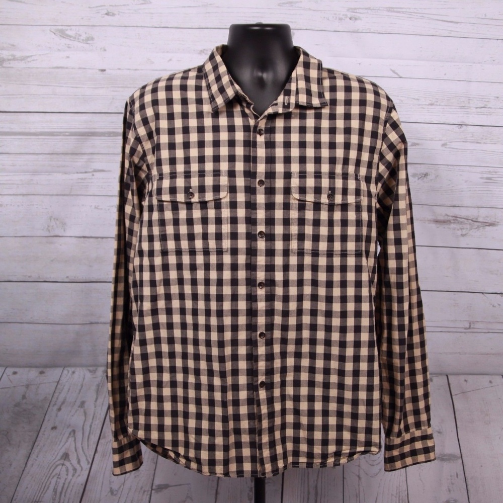 Jack Spade Men's Long Sleeve Dress Shirt