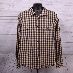 Jack Spade Men's Long Sleeve Dress Shirt