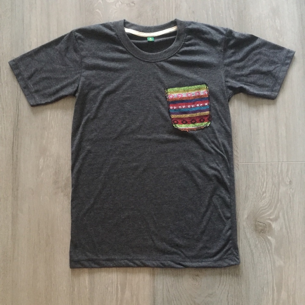 Cotton Pocket Tee - Picture 2 of 4