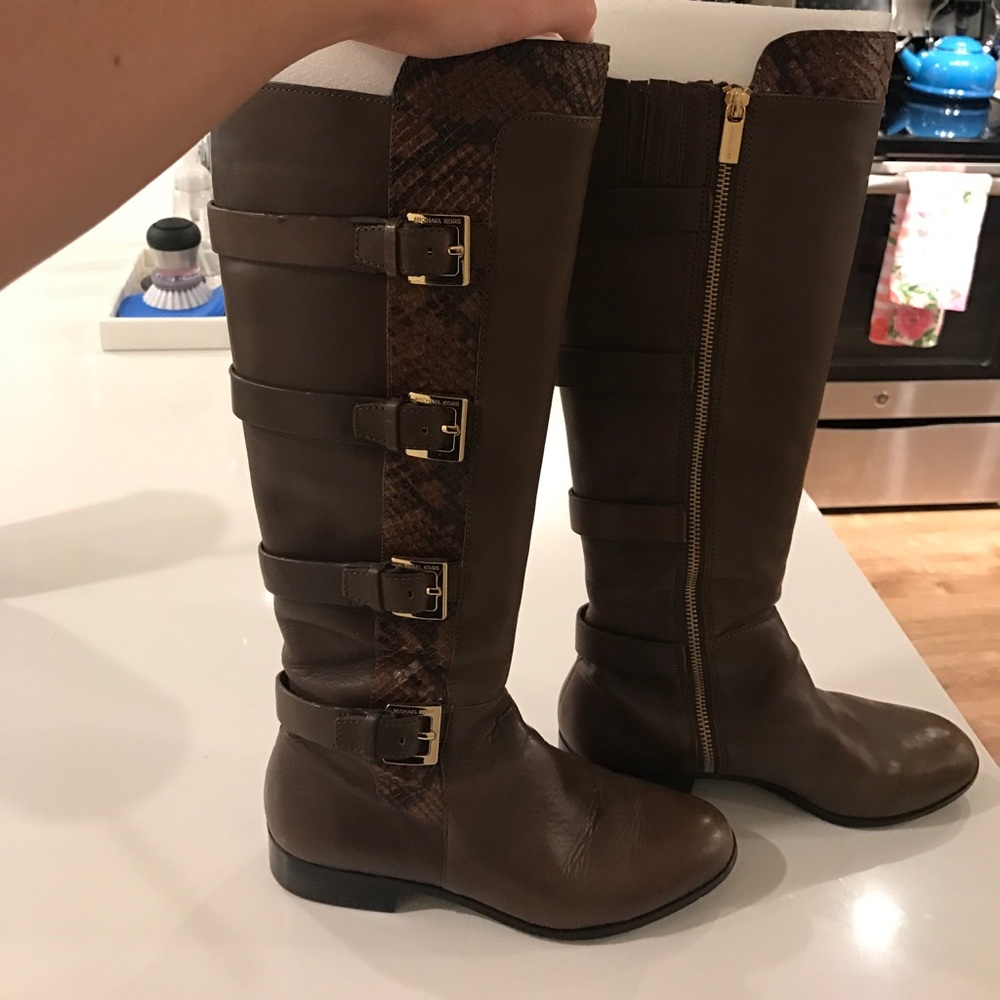 Michael Kors riding boots