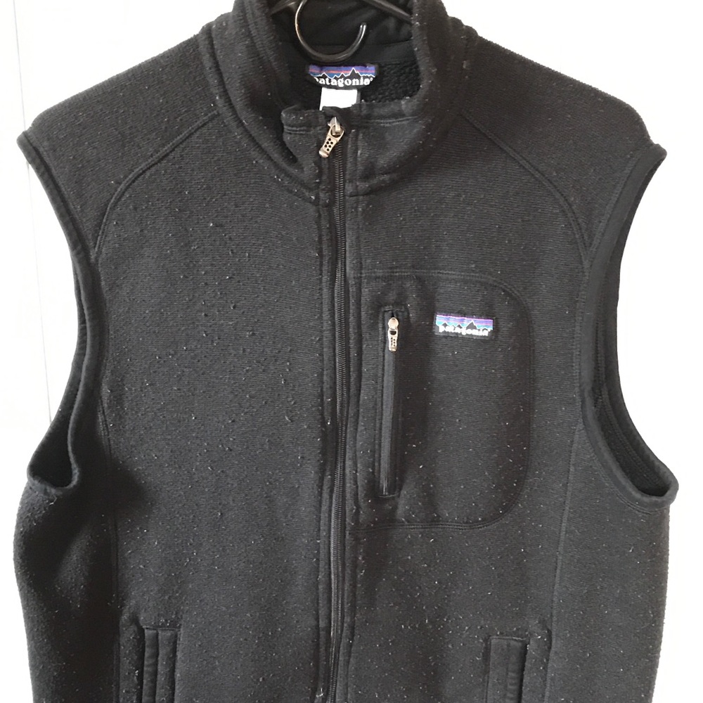 Patagonia Men's Fleece Vest (Large) black