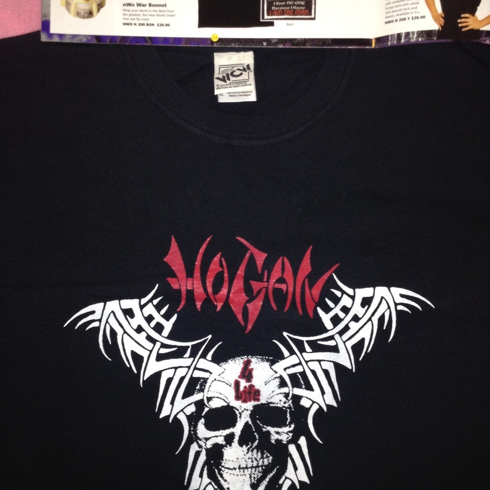 WWE SHIRT WCW SHIRT NWO SHIRT HULK HOGAN SHIRT