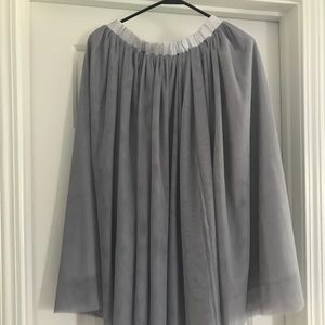 Tulle skirt