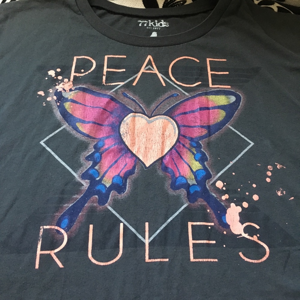 77kids Black Crop Top