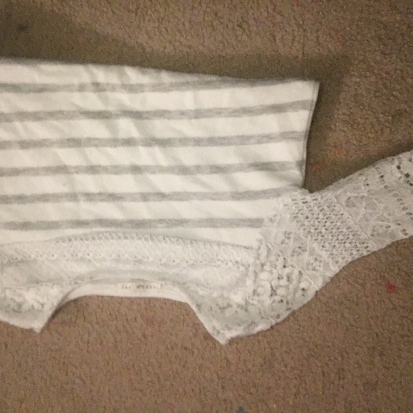 Copper key stripe shirt w/ striped sleeves - Picture 1 of 2