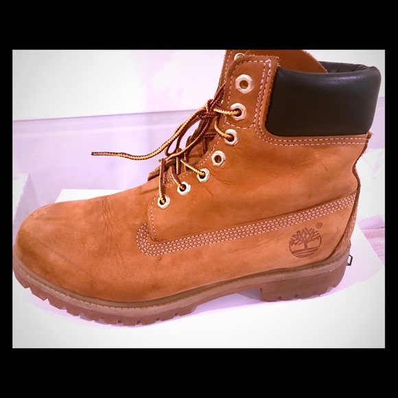 Timberland Other - Timberland Nubuck Wheat Leather Work Boots sz 7.5